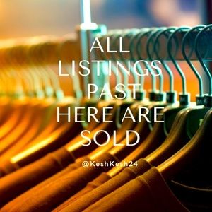 All Listings Past Here Are Sold